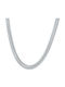 Goldjewels Chain Neck Snake made of Steel Wide Thickness 6mm and Length 40cm