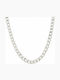 Goldjewels Lanț Gât din Oțel Largă Grosime 7mm și Lungime 55cm
