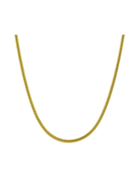 Chain Neck Snake Gold-plated Thin Thickness 5mm