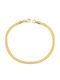 Bode Chain Hand Snake made of Steel Gold-plated