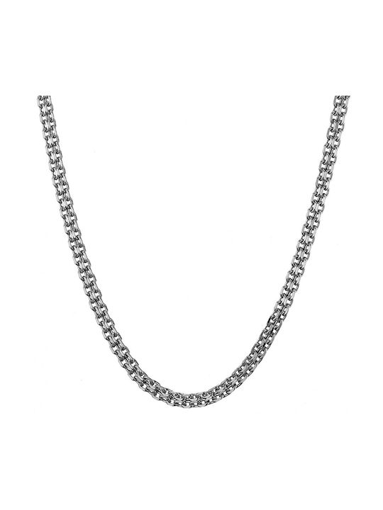 Chain Neck made of Steel Thin Thickness 4mm and Length 60cm