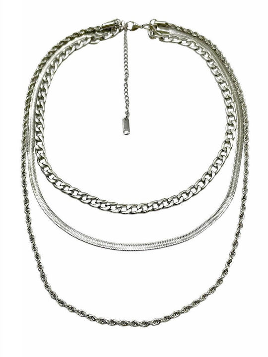 Tatu Moyo Chain Neck Spiral made of Steel