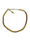 Tatu Moyo Chain Hand Snake made of Steel Gold-plated