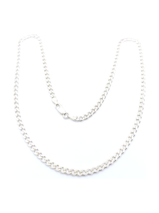 PS Silver Silberne Kette Nacken Dünn Dicke 4.3mm und Länge 49cm