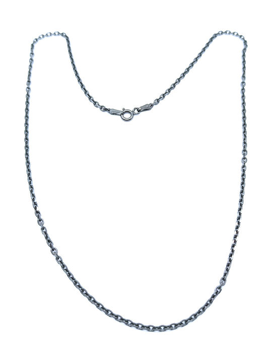 PS Silver Silver Chain Neck Thin Thickness 2mm and Length 40cm