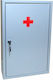 Pharmamedihelp Metallisches Erste-Hilfe-Set Wandhalterung mit Schloss