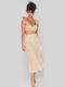 Jeannette Lingerie Γυναικεία Φούστα Παραλίας σε Μπεζ χρώμα