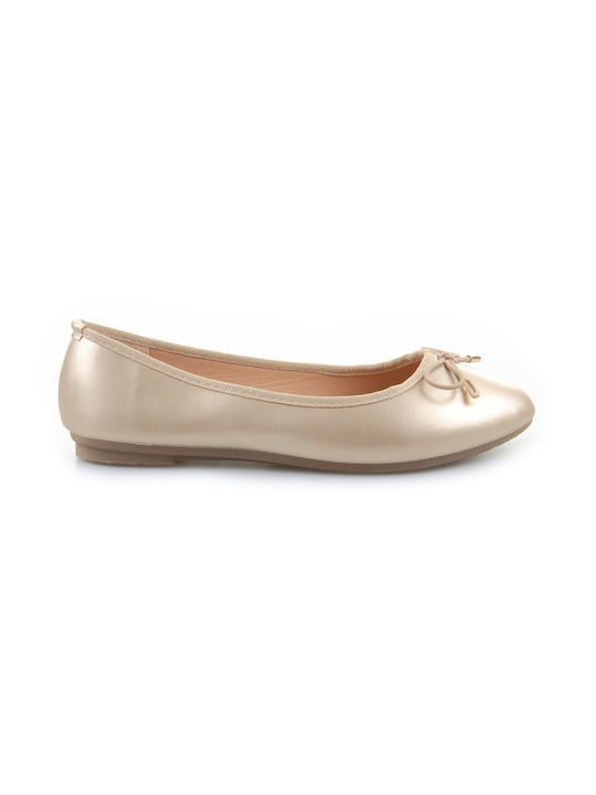 Fshoes Ballerinas Gold