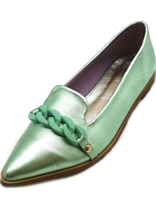 Dolce Mocasini dama în culoarea Verde