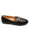 Malesa Women's Moccasins in Black Color