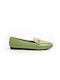 Malesa Women's Loafers in Green Color