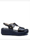 Anatomic Women's Leather Platform Shoes White