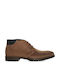 Sagiakos Men's Leather Boots Tabac Brown