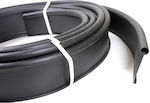 Plastic Fence Roll in Black Color 16x61cm