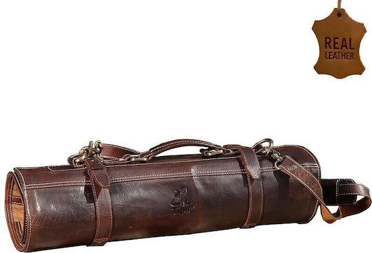 Tips Tips Messerkoffer Leder Tasche