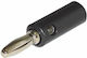 KAL Electronics Plug Banana male Black (XS-P013/BLACK)