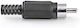 Jotronic Ștecher RCA masculin Negru (HHJ-4794/B)