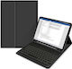 Флип Капак За iPad С Клавиатура На Английски Език САЩ Черен Универсален 10.9"