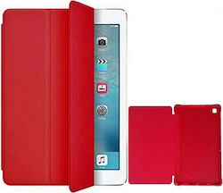 Luxury Flip Cover Δερματίνης Κόκκινο (Galaxy Tab A7 Lite)