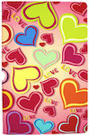 Hearts Flip Cover Piele artificială Multicolor (Galaxy Tab A7) 120.21659