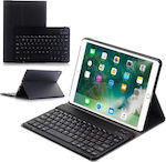 Bluetooth Flip Cover Synthetic Leather with Keyboard English US Black (iPad 2019/2020/2021 10.2'' / iPad Air 2019 / iPad Pro 2017 10.5"Universal 10.5") 2017