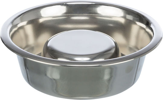 Trixie Stainless Steel Food Bowl for Dog & Cat 2 x 250ml 17cm