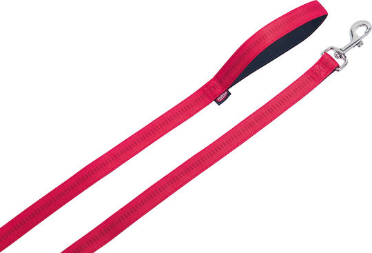 Nobby Каишка/Водач за Куче Каишка Soft Grip в Червен цвят