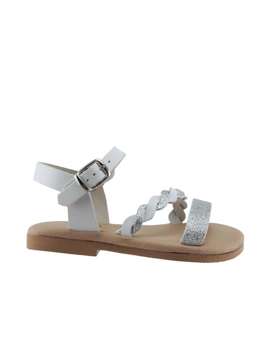 Scarpy Kinder Sandalen Weiß