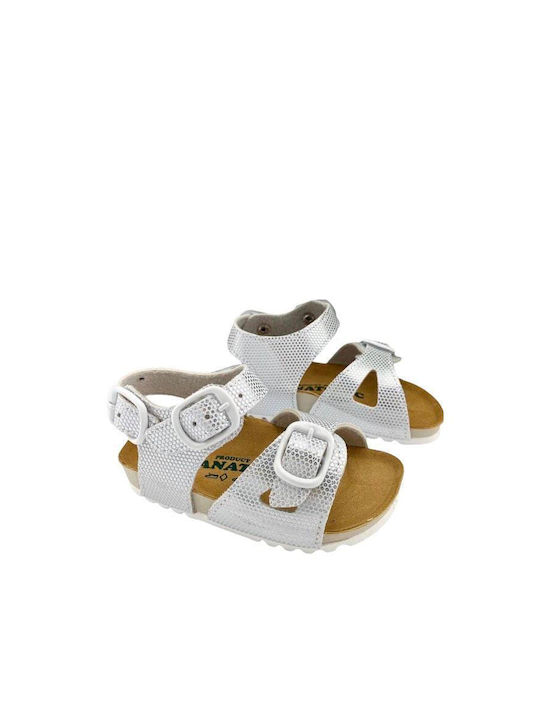 Vesna Kids' Sandals Anatomic Silver