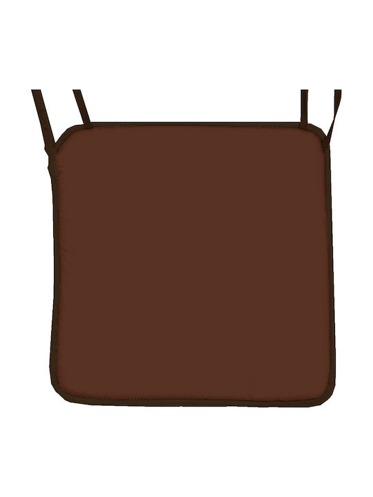 Garden Chair Cushion Brown 38x38cm.