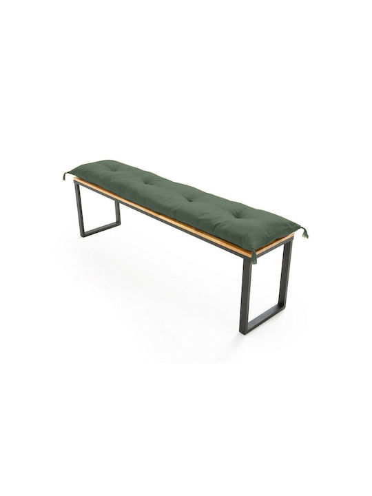 La Redoute Interieurs Μαξιλάρι για Παγκάκι Κήπου Πράσινο 160x35εκ.
