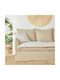 La Redoute Interieurs Palette Bench Cushion Beige 180x60cm