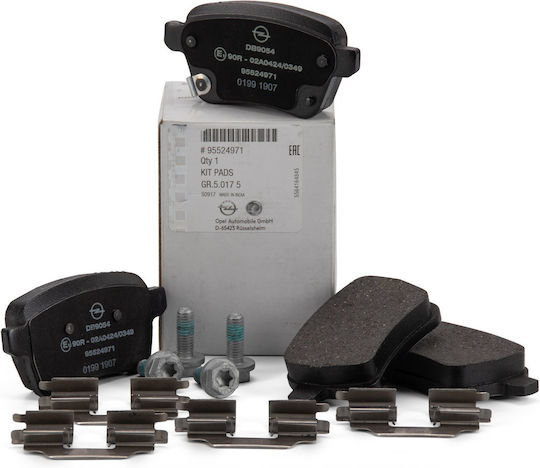 Brake Pad Rear for Opel Adam