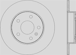 Open Parts Спирачни Дискове 1 Брой