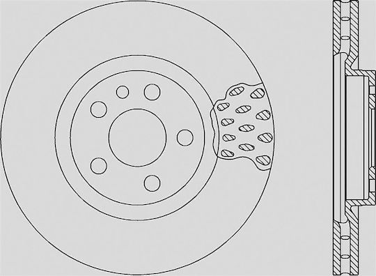 Open Parts Brake Discs for Fiat Scudo