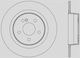 Open Parts Brake Discs 1pcs for Mercedes-Benz C Class