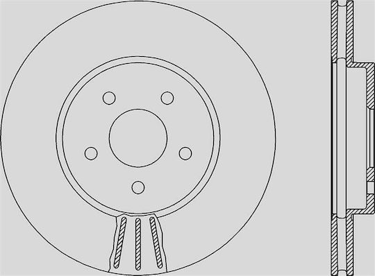 Open Parts Σετ Δισκόπλακες για Ford Mondeo Jaguar X-Type