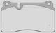 Open Parts Brake Pad for Volkswagen Touareg