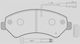 Open Parts Brake Pad for Citroen Jumper Fiat Ducato Peugeot Boxer