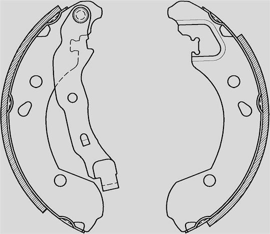 Open Parts Σιαγώνες για Nissan Micra