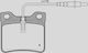 Open Parts Σετ Τακάκια για Lada 110 Peugeot 406