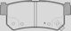Open Parts Σετ Τακάκια για SsangYong Rexton