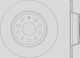 Open Parts Σετ Δισκόπλακες 1τμχ για Mercedes-Benz V Seat Altea Volkswagen Golf