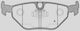 Open Parts Brake Pad for BMW E39 Mazda 5