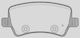 Open Parts Σετ Τακάκια για Ford S-Max Volvo S60