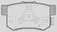 Open Parts Brake Pad for Honda CR-V
