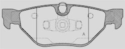 Open Parts Σετ Τακάκια Open Parts Σετ Τακάκια