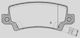 Open Parts Bremsbelag für Toyota Korolla