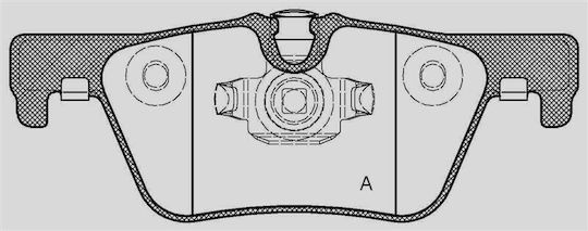 Open Parts Σετ Τακάκια για Mazda 3