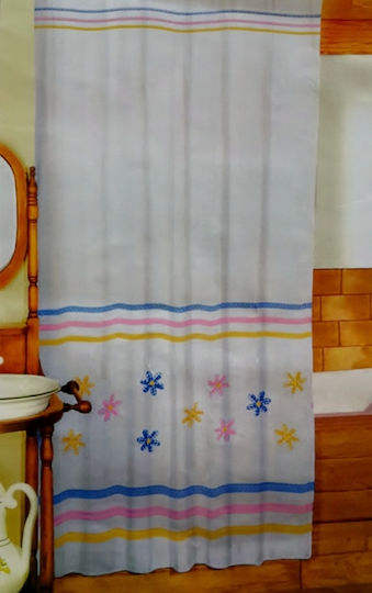 Κουρτίνα Μπάνιου 240x180cm Πολύχρωμη
